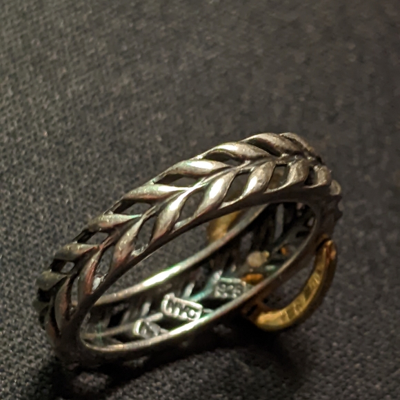 NVC 925 Rope Design Ring - Picture 4 of 4